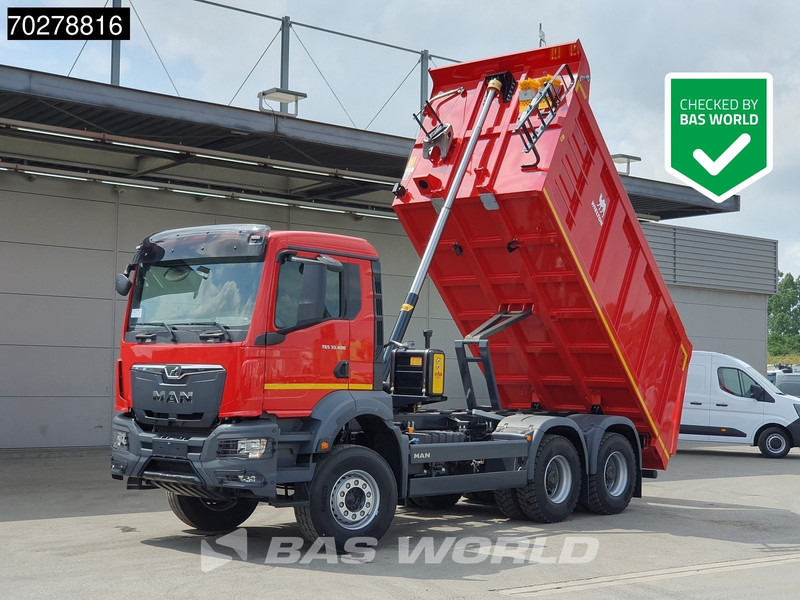 MAN TGS 33.400 6X4 NEW! 16m3 Wielton tipper Manual Body heating Big-Axle Euro 5 - Caminhão basculante: foto 1 MAN TGS 33.400 6X4 NEW! 16m3 Wielton tipper Manual Body heating Big-Axle Euro 5 - Caminhão basculante: foto 1