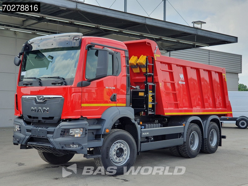 MAN TGS 33.400 6X4 NEW! 16m3 Wielton tipper Manual Body heating Big-Axle Euro 5 - Caminhão basculante: foto 3 MAN TGS 33.400 6X4 NEW! 16m3 Wielton tipper Manual Body heating Big-Axle Euro 5 - Caminhão basculante: foto 3