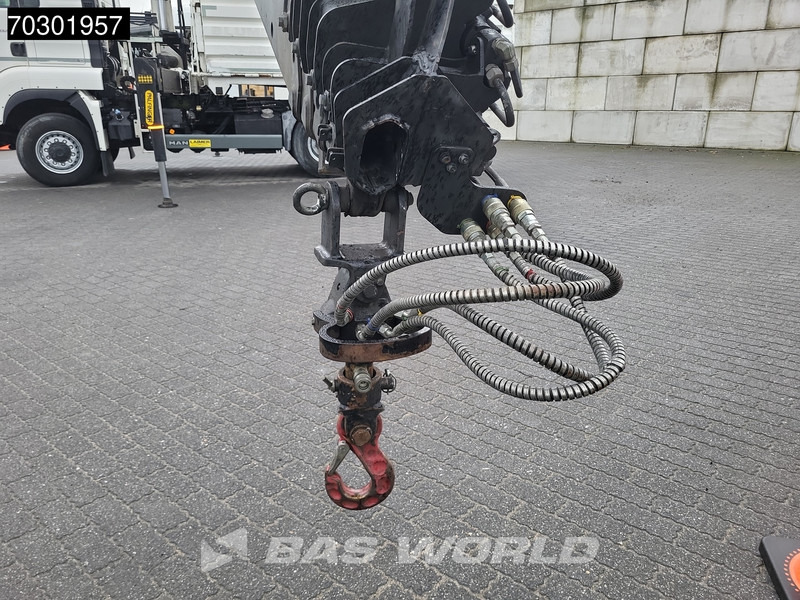 Caminhão basculante, Caminhão grua MAN TGS 33.420 6X6 Palfinger PK33002 EH Crane 12m3 tipper Manual Retarder Big-Axle Euro 6: foto 20