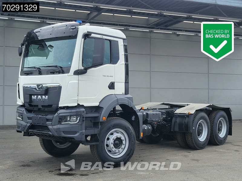 MAN TGS 40.400 6X4 NEW 6x4 chassis PTO Preparation Steelsuspension Big-Axle Automatic Euro 2 - Caminhão chassi: foto 1 MAN TGS 40.400 6X4 NEW 6x4 chassis PTO Preparation Steelsuspension Big-Axle Automatic Euro 2 - Caminhão chassi: foto 1