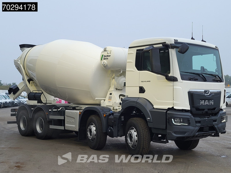 MAN TGS 41.440 8X4 NEW! 12m3 Stetter concrete mixer Big-Axle Steelsuspension Euro 6 - Caminhão betoneira: foto 3 MAN TGS 41.440 8X4 NEW! 12m3 Stetter concrete mixer Big-Axle Steelsuspension Euro 6 - Caminhão betoneira: foto 3