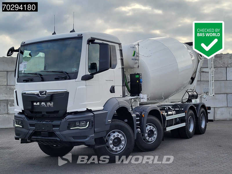 MAN TGS 41.440 8X4 New! 12m3 Schwing Mixer Big-Axle Steelsuspension Automatic Euro 6 - Caminhão betoneira: foto 1 MAN TGS 41.440 8X4 New! 12m3 Schwing Mixer Big-Axle Steelsuspension Automatic Euro 6 - Caminhão betoneira: foto 1