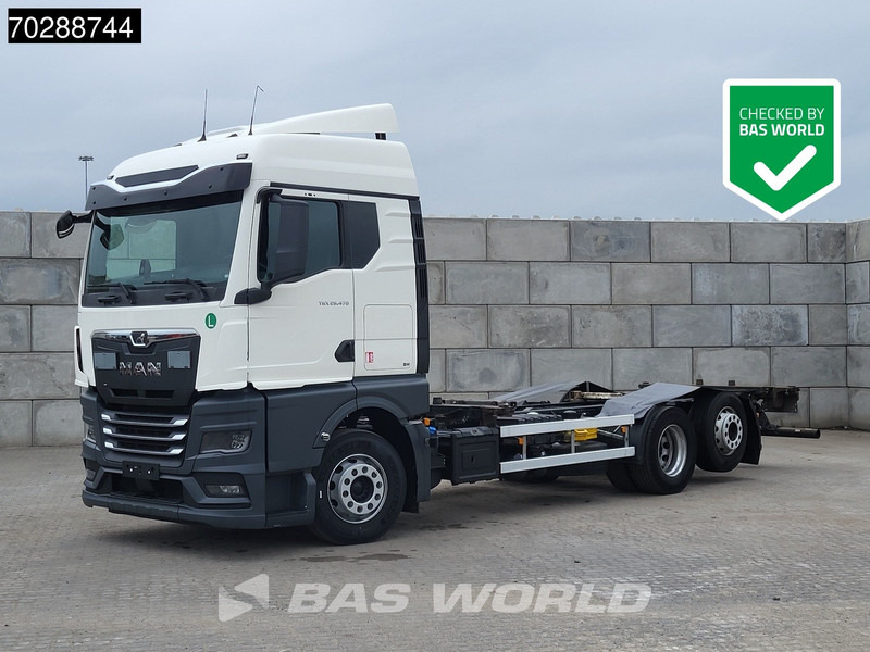 MAN TGX 26.470 6X2 BDF Retarder Lift Axle Standklima Automatic LED Euro 6 - Caminhão transportador de contêineres/ Caixa móvel: foto 1 MAN TGX 26.470 6X2 BDF Retarder Lift Axle Standklima Automatic LED Euro 6 - Caminhão transportador de contêineres/ Caixa móvel: foto 1