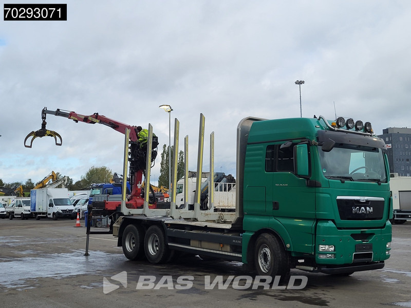 MAN TGX 26.540 6X4 TAJFUN L150Z.96 woodcrane Holztransport Manual Retarder Euro 5 - Caminhão florestal, Caminhão grua: foto 3 MAN TGX 26.540 6X4 TAJFUN L150Z.96 woodcrane Holztransport Manual Retarder Euro 5 - Caminhão florestal, Caminhão grua: foto 3