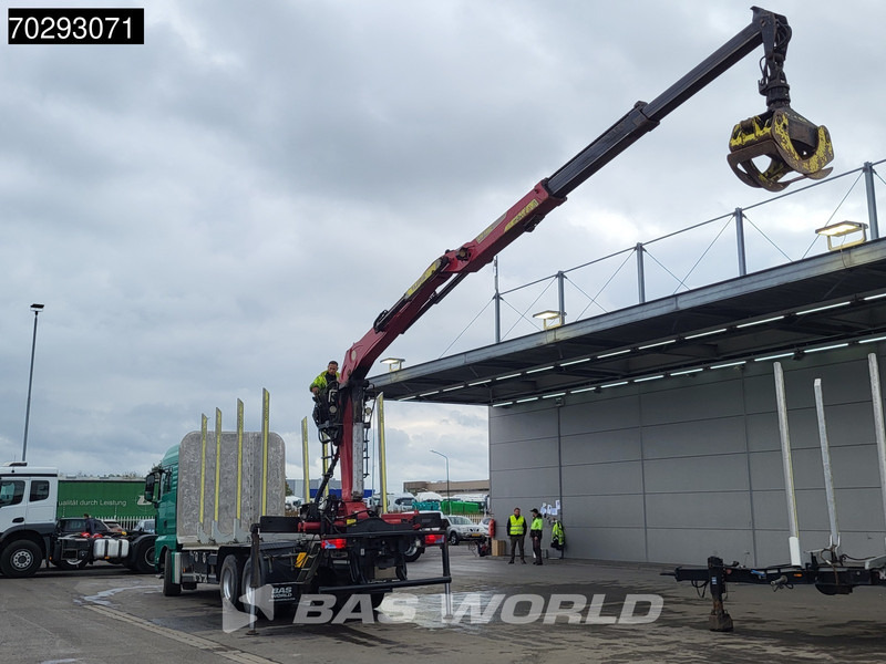 MAN TGX 26.540 6X4 TAJFUN L150Z.96 woodcrane Holztransport Manual Retarder Euro 5 - Caminhão florestal, Caminhão grua: foto 2 MAN TGX 26.540 6X4 TAJFUN L150Z.96 woodcrane Holztransport Manual Retarder Euro 5 - Caminhão florestal, Caminhão grua: foto 2