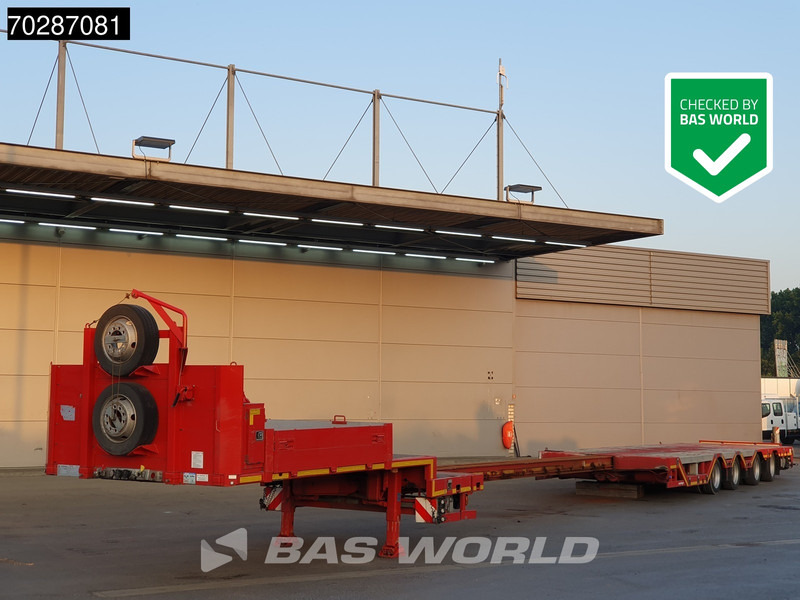 MEUSBURGER MTS-4 4 axles Extendable 7M 1xLift+2xLenkachse - Semireboque baixa: foto 1 MEUSBURGER MTS-4 4 axles Extendable 7M 1xLift+2xLenkachse - Semireboque baixa: foto 1