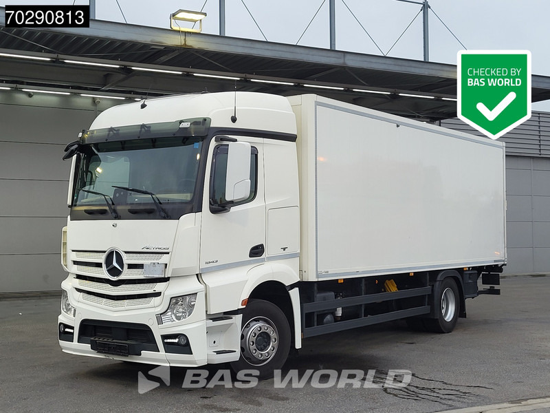 Mercedes-Benz Actros 1843 4X2 2000kg Ladebordwand Camera 360° Automatic Navi ACC Euro 6 - Caminhão furgão: foto 1 Mercedes-Benz Actros 1843 4X2 2000kg Ladebordwand Camera 360° Automatic Navi ACC Euro 6 - Caminhão furgão: foto 1