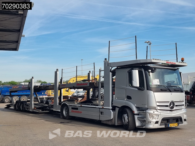 Mercedes-Benz Actros 1843 4X2 NL-Truck 8 Cars Hydraulic Winch Kässbohrer Car Transporter Euro 6 - Caminhão transporte de veículos: foto 2 Mercedes-Benz Actros 1843 4X2 NL-Truck 8 Cars Hydraulic Winch Kässbohrer Car Transporter Euro 6 - Caminhão transporte de veículos: foto 2