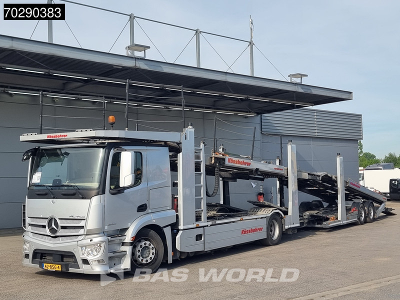Mercedes-Benz Actros 1843 4X2 NL-Truck 8 Cars Hydraulic Winch Kässbohrer Car Transporter Euro 6 - Caminhão transporte de veículos: foto 3 Mercedes-Benz Actros 1843 4X2 NL-Truck 8 Cars Hydraulic Winch Kässbohrer Car Transporter Euro 6 - Caminhão transporte de veículos: foto 3