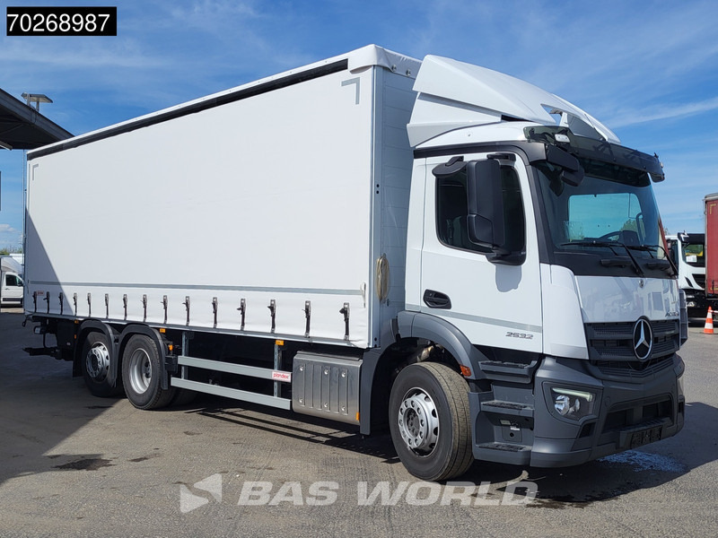 Mercedes-Benz Actros 2532 6X2 NEW 2000kg Ladebordwand Navi Lenkachse Euro 6 - Caminhão com lona: foto 3 Mercedes-Benz Actros 2532 6X2 NEW 2000kg Ladebordwand Navi Lenkachse Euro 6 - Caminhão com lona: foto 3