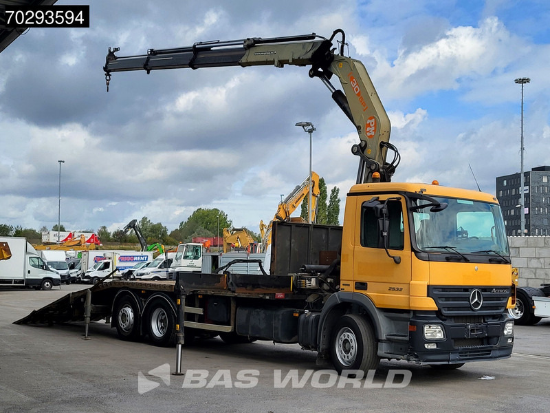 Mercedes-Benz Actros 2532 6X2 PM 30 T/M Crane Kran Remote Lift+Steering Axle 3-Pedals - Camião de caixa aberta/ Plataforma, Caminhão grua: foto 3 Mercedes-Benz Actros 2532 6X2 PM 30 T/M Crane Kran Remote Lift+Steering Axle 3-Pedals - Camião de caixa aberta/ Plataforma, Caminhão grua: foto 3