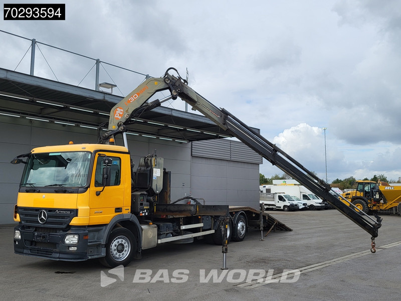 Mercedes-Benz Actros 2532 6X2 PM 30 T/M Crane Kran Remote Lift+Steering Axle 3-Pedals - Camião de caixa aberta/ Plataforma, Caminhão grua: foto 5 Mercedes-Benz Actros 2532 6X2 PM 30 T/M Crane Kran Remote Lift+Steering Axle 3-Pedals - Camião de caixa aberta/ Plataforma, Caminhão grua: foto 5