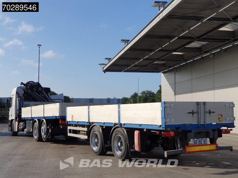 Mercedes-Benz Actros 2532 6X2 Truck + Trailer Fassi F330D3 Crane Kran 3-Pedals Euro 3 - Camião de caixa aberta/ Plataforma, Caminhão grua: foto 2 Mercedes-Benz Actros 2532 6X2 Truck + Trailer Fassi F330D3 Crane Kran 3-Pedals Euro 3 - Camião de caixa aberta/ Plataforma, Caminhão grua: foto 2
