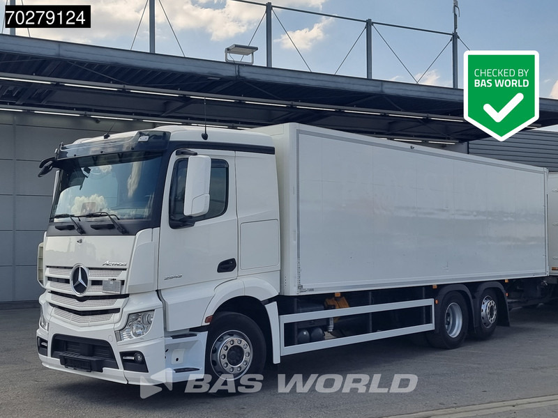 Mercedes-Benz Actros 2543 6X2 Lift+steering Axle Retarder ACC Navi Ladebordwand Euro 6 - Caminhão frigorífico: foto 1 Mercedes-Benz Actros 2543 6X2 Lift+steering Axle Retarder ACC Navi Ladebordwand Euro 6 - Caminhão frigorífico: foto 1