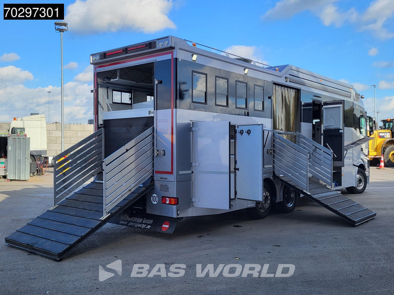 Mercedes-Benz Actros 2551 6X2 Pferdetransport Horse truck + Living Standairco Navi ACC Automatic Euro 6 - Caminhão para transporte de cavalos: foto 5 Mercedes-Benz Actros 2551 6X2 Pferdetransport Horse truck + Living Standairco Navi ACC Automatic Euro 6 - Caminhão para transporte de cavalos: foto 5