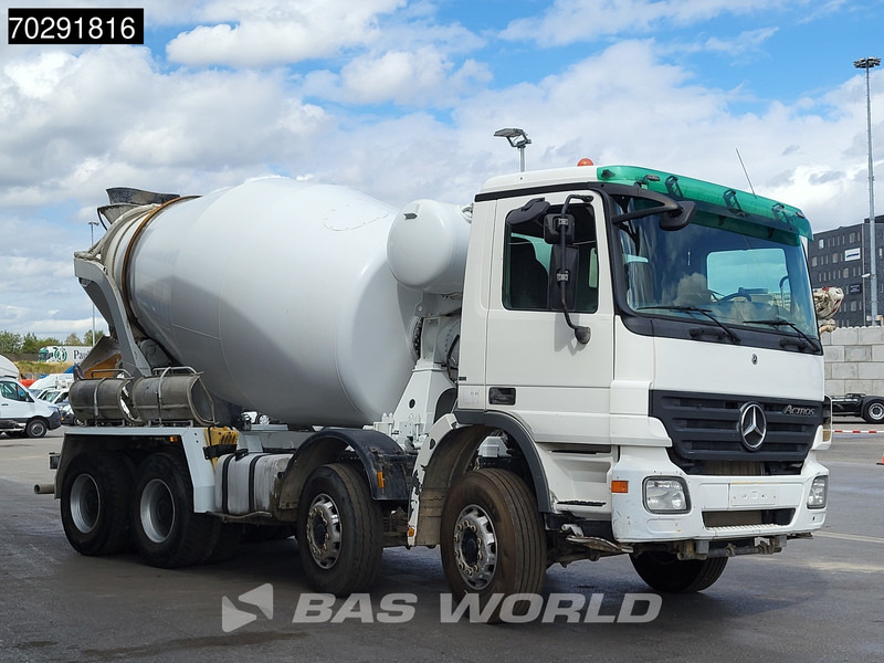 Mercedes-Benz Actros 3236 8X4 9M3 Stetter Mixer Big-Axle 3-Pedals Steelsuspension Euro 3 - Caminhão betoneira: foto 3 Mercedes-Benz Actros 3236 8X4 9M3 Stetter Mixer Big-Axle 3-Pedals Steelsuspension Euro 3 - Caminhão betoneira: foto 3