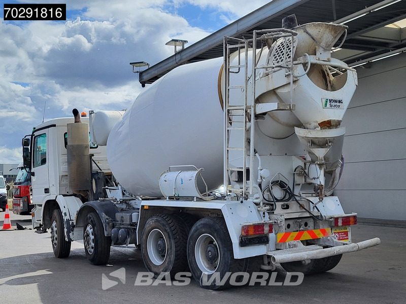 Mercedes-Benz Actros 3236 8X4 9M3 Stetter Mixer Big-Axle 3-Pedals Steelsuspension Euro 3 - Caminhão betoneira: foto 2 Mercedes-Benz Actros 3236 8X4 9M3 Stetter Mixer Big-Axle 3-Pedals Steelsuspension Euro 3 - Caminhão betoneira: foto 2