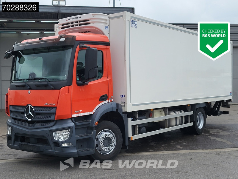 Mercedes-Benz Antos 1827 4X2 Mitsubishi TPKS-V 20 Ladebordwand Automatic Euro 6 - Caminhão frigorífico: foto 1 Mercedes-Benz Antos 1827 4X2 Mitsubishi TPKS-V 20 Ladebordwand Automatic Euro 6 - Caminhão frigorífico: foto 1