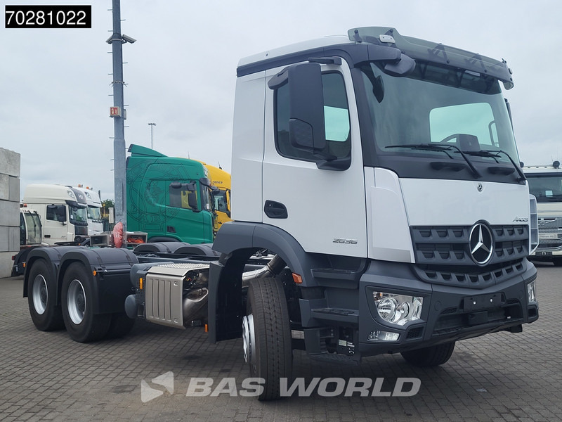 Mercedes-Benz Arocs 2636 6X4 NEW chassis Flywheel PTO Big-Axle Automatic Steelsuspension Euro 6 - Caminhão chassi: foto 3 Mercedes-Benz Arocs 2636 6X4 NEW chassis Flywheel PTO Big-Axle Automatic Steelsuspension Euro 6 - Caminhão chassi: foto 3