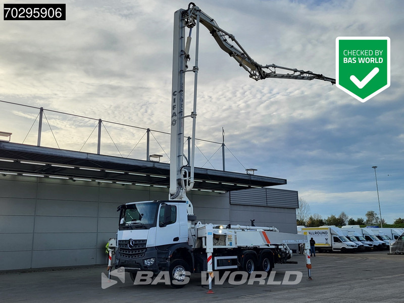 Mercedes-Benz Arocs 2640 6X4 36mtr CIFA K36L-HP168EC 4 arm Automatic Big-Axle Steelsuspension Euro 6 - Autobomba de betão: foto 1 Mercedes-Benz Arocs 2640 6X4 36mtr CIFA K36L-HP168EC 4 arm Automatic Big-Axle Steelsuspension Euro 6 - Autobomba de betão: foto 1