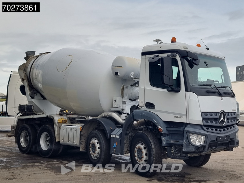 Mercedes-Benz Arocs 3240 8X4 9m3 Steelsuspension Automatic Alcoa's Euro 6 - Caminhão betoneira: foto 3 Mercedes-Benz Arocs 3240 8X4 9m3 Steelsuspension Automatic Alcoa's Euro 6 - Caminhão betoneira: foto 3