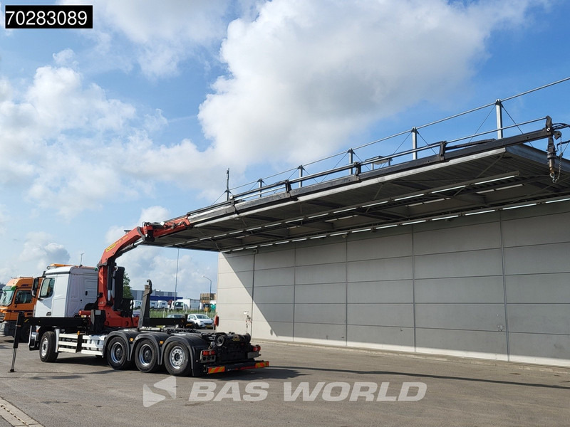 Mercedes-Benz Arocs 3245 Actros 8X4 Palfinger PK22002 EH Crane 17tons hooklift Big-Axle Lift+Lenkachse Navi Euro 6 - Caminhão polibenne, Caminhão grua: foto 2 Mercedes-Benz Arocs 3245 Actros 8X4 Palfinger PK22002 EH Crane 17tons hooklift Big-Axle Lift+Lenkachse Navi Euro 6 - Caminhão polibenne, Caminhão grua: foto 2