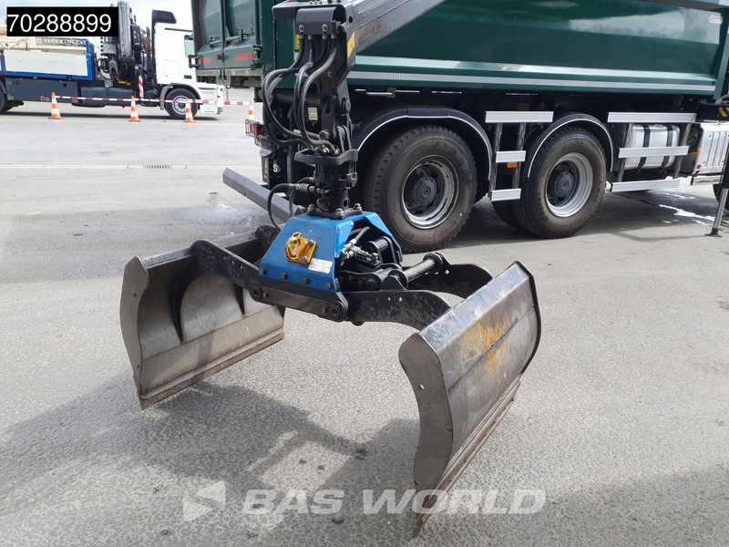 Caminhão basculante, Caminhão grua Mercedes-Benz Arocs 3342 Arocs 6X6 NL-Truck HMF 1643 Z-Crane Kran Steering Axle Big-Axle Euro 6: foto 7