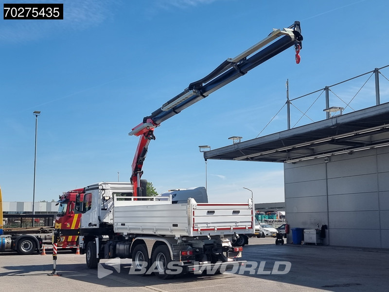 Mercedes-Benz Arocs 3348 6X4 Fassi F255A2.24 Kran Crane 9m3 3-Sided Tipper Big-Axle Euro 6 - Caminhão basculante, Caminhão grua: foto 2 Mercedes-Benz Arocs 3348 6X4 Fassi F255A2.24 Kran Crane 9m3 3-Sided Tipper Big-Axle Euro 6 - Caminhão basculante, Caminhão grua: foto 2