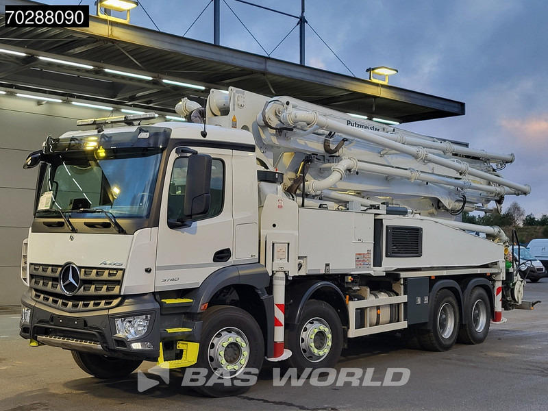 Mercedes-Benz Arocs 3740 8X4 Putzmeister M42-5 Betonpomp Big-Axle Steelsuspension Euro 6 - Autobomba de betão: foto 2 Mercedes-Benz Arocs 3740 8X4 Putzmeister M42-5 Betonpomp Big-Axle Steelsuspension Euro 6 - Autobomba de betão: foto 2