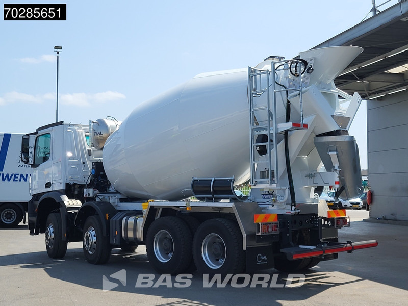 Mercedes-Benz Arocs 3743 8X4 10m3 Mixer BigAxle Hydrauliek Euro 6 Nieuw! - Caminhão betoneira: foto 2 Mercedes-Benz Arocs 3743 8X4 10m3 Mixer BigAxle Hydrauliek Euro 6 Nieuw! - Caminhão betoneira: foto 2