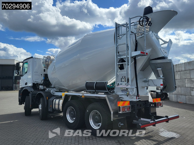 Mercedes-Benz Arocs 3743 8X4 New! 10m3 FML BSH 103 Mixer Steelsuspension Big-Axle Automatic Euro 6 - Caminhão betoneira: foto 2 Mercedes-Benz Arocs 3743 8X4 New! 10m3 FML BSH 103 Mixer Steelsuspension Big-Axle Automatic Euro 6 - Caminhão betoneira: foto 2