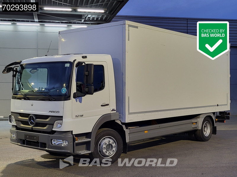 Mercedes-Benz Atego 1218 4X2 12 Tonner Automatic Tailgate Euro 5 - Caminhão furgão: foto 1 Mercedes-Benz Atego 1218 4X2 12 Tonner Automatic Tailgate Euro 5 - Caminhão furgão: foto 1