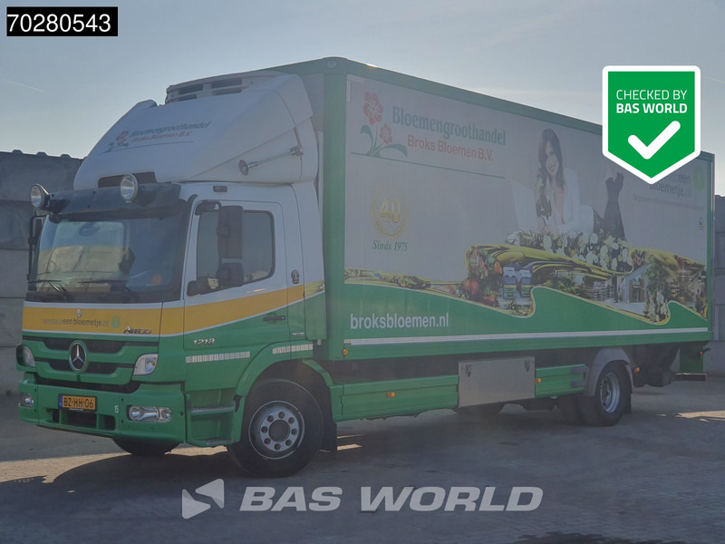 Mercedes-Benz Atego 1218 Atego 4X2 12t NL-Truck Mitsubishi TDJ430D cooler 1500kg Ladebordwand Euro 5 - Caminhão frigorífico: foto 1 Mercedes-Benz Atego 1218 Atego 4X2 12t NL-Truck Mitsubishi TDJ430D cooler 1500kg Ladebordwand Euro 5 - Caminhão frigorífico: foto 1