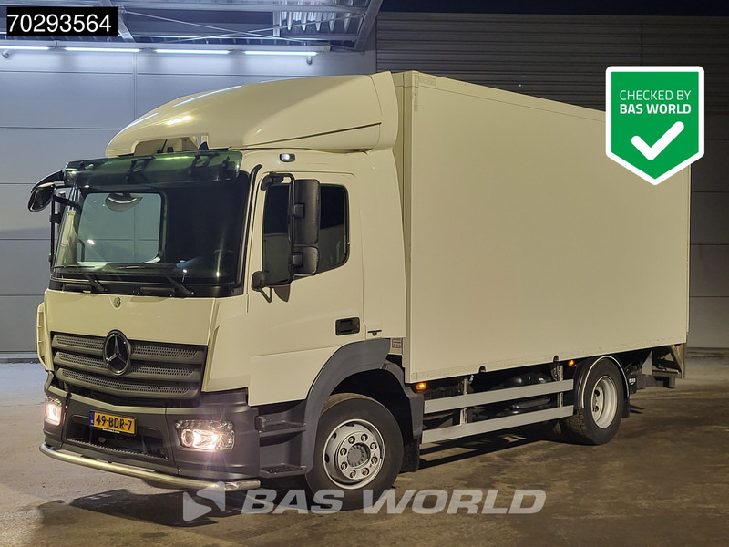 Mercedes-Benz Atego 1218 Atego 4X2 12tons NL-Truck APK 2000kg Ladebordwand Automatic Euro 6 - Caminhão furgão: foto 1 Mercedes-Benz Atego 1218 Atego 4X2 12tons NL-Truck APK 2000kg Ladebordwand Automatic Euro 6 - Caminhão furgão: foto 1