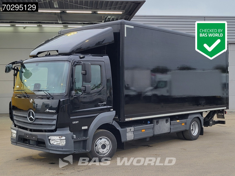 Mercedes-Benz Atego 1221 4X2 12tonner 1500kg Ladebordwand Automatic Airco Euro 6 - Caminhão furgão: foto 1 Mercedes-Benz Atego 1221 4X2 12tonner 1500kg Ladebordwand Automatic Airco Euro 6 - Caminhão furgão: foto 1