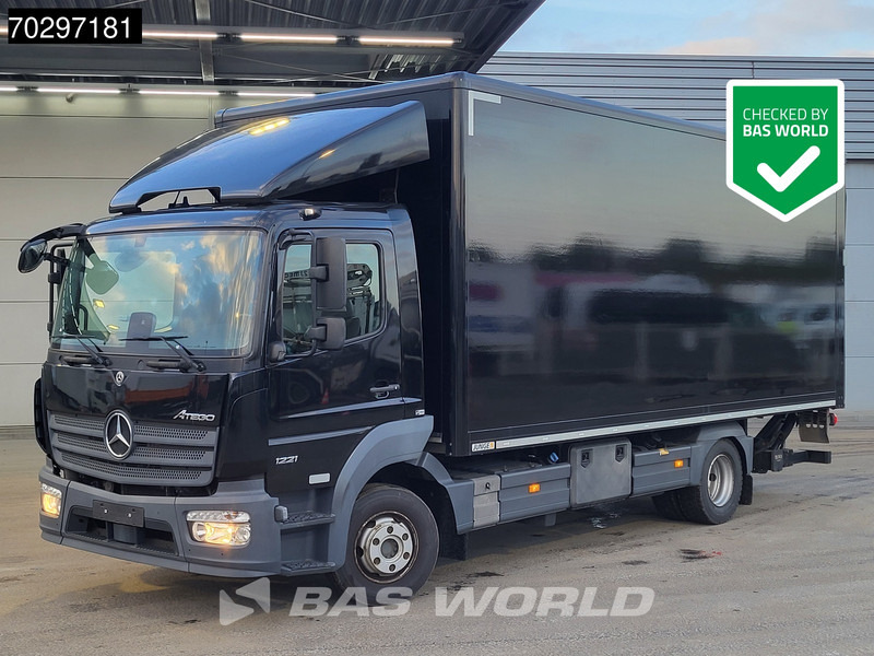 Mercedes-Benz Atego 1221 4X2 12tonner 1500kg Ladebordwand Automatic Euro 6 - Caminhão furgão: foto 1 Mercedes-Benz Atego 1221 4X2 12tonner 1500kg Ladebordwand Automatic Euro 6 - Caminhão furgão: foto 1