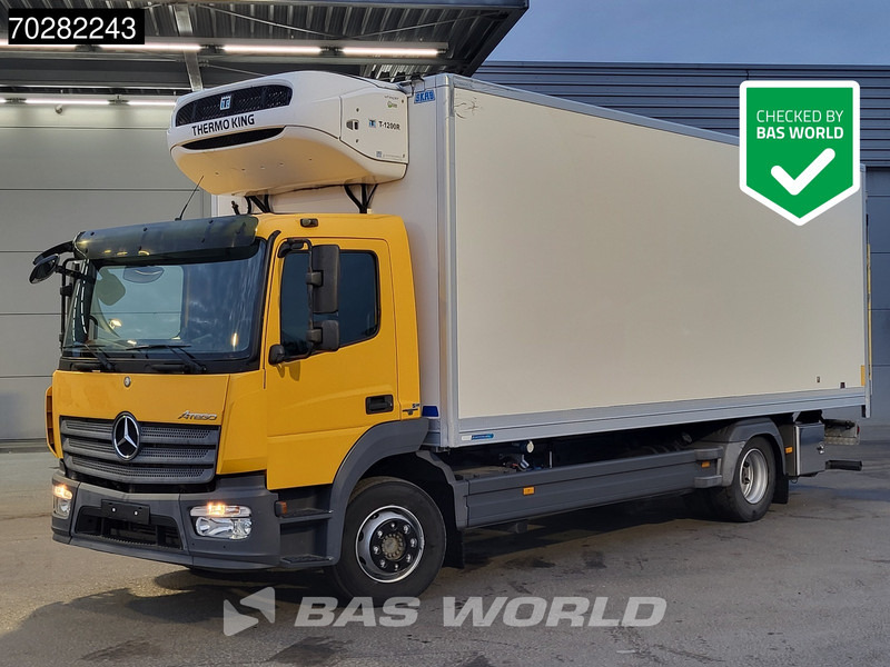 Mercedes-Benz Atego 1324 Atego 4X2 13.5tonner Thermo-King T-1200R 1500kg Ladebordwand Euro 6 - Caminhão frigorífico: foto 1 Mercedes-Benz Atego 1324 Atego 4X2 13.5tonner Thermo-King T-1200R 1500kg Ladebordwand Euro 6 - Caminhão frigorífico: foto 1