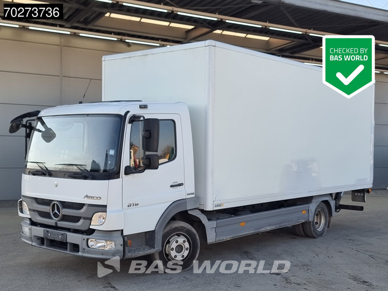 Mercedes-Benz Atego 816 4X2 8tonner Manual Ladebordwand Euro 5 - Caminhão furgão: foto 1 Mercedes-Benz Atego 816 4X2 8tonner Manual Ladebordwand Euro 5 - Caminhão furgão: foto 1
