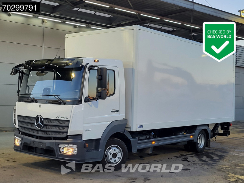 Mercedes-Benz Atego 818 4X2 8tonner Automatic 1000kg Ladebordwand Airco Euro 6 - Caminhão furgão: foto 1 Mercedes-Benz Atego 818 4X2 8tonner Automatic 1000kg Ladebordwand Airco Euro 6 - Caminhão furgão: foto 1