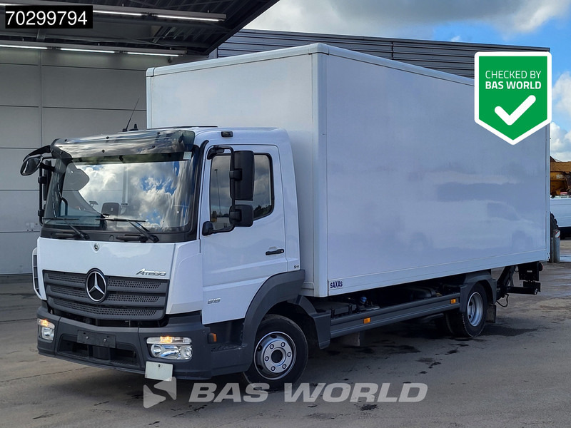 Mercedes-Benz Atego 818 4X2 8tonner Automatic Ladebordwand Airco Euro 6 - Caminhão furgão: foto 1 Mercedes-Benz Atego 818 4X2 8tonner Automatic Ladebordwand Airco Euro 6 - Caminhão furgão: foto 1