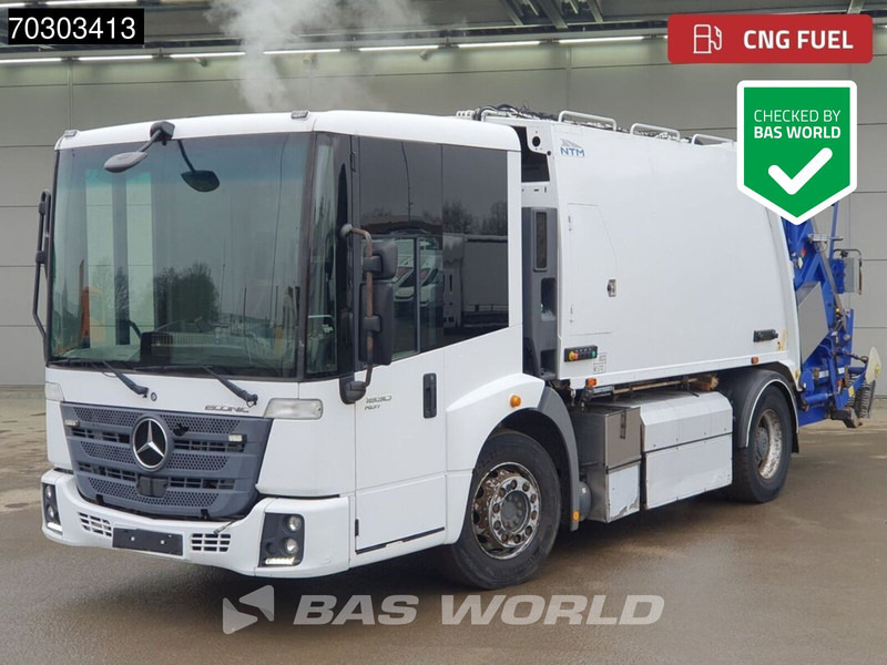 Mercedes-Benz Econic 1830 4X2 CNG! Engine 13m3 NTM KGLS-HL Big-Axle Euro 6 - Caminhão de lixo: foto 1 Mercedes-Benz Econic 1830 4X2 CNG! Engine 13m3 NTM KGLS-HL Big-Axle Euro 6 - Caminhão de lixo: foto 1