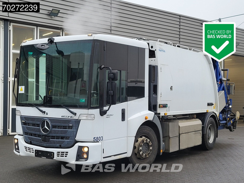 Mercedes-Benz Econic 1830 4X2 CNG Engine 13m3 NTM KGLS-HL Big-Axle Euro 6 - Caminhão de lixo: foto 1 Mercedes-Benz Econic 1830 4X2 CNG Engine 13m3 NTM KGLS-HL Big-Axle Euro 6 - Caminhão de lixo: foto 1