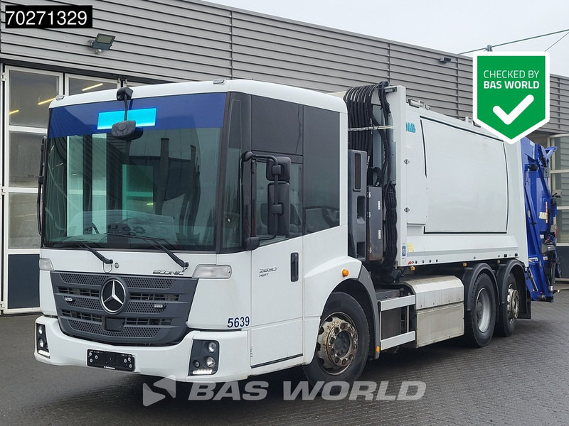 Mercedes-Benz Econic 2630 6X2 17m3 Joab Anaconda twin Lenkachse CNG Euro 6 - Caminhão de lixo: foto 1 Mercedes-Benz Econic 2630 6X2 17m3 Joab Anaconda twin Lenkachse CNG Euro 6 - Caminhão de lixo: foto 1