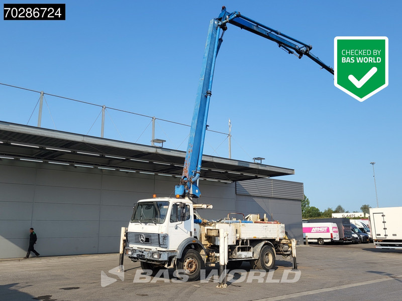 Mercedes-Benz SK 1922 4X2 Schwing Stetter KVM 26/22 Pump Steel Suspension Big-Axle Manual Euro 1 - Autobomba de betão: foto 1 Mercedes-Benz SK 1922 4X2 Schwing Stetter KVM 26/22 Pump Steel Suspension Big-Axle Manual Euro 1 - Autobomba de betão: foto 1