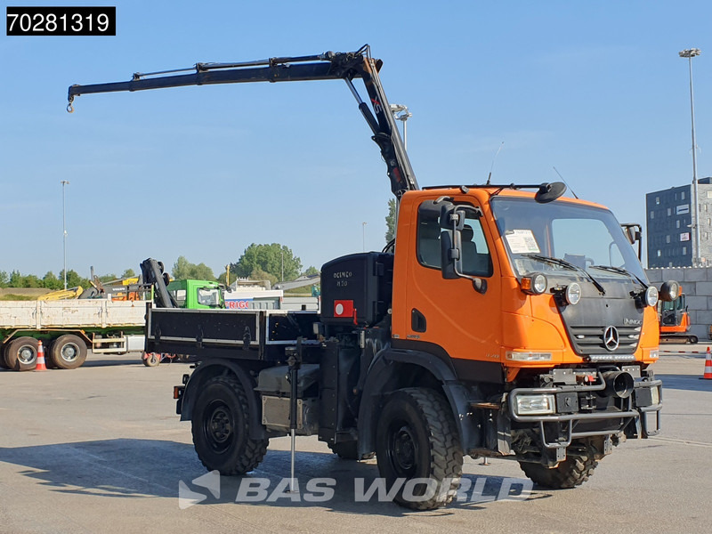 Mercedes-Benz U20 4X4 Hiab 022D-3 HIDUO Kran Crane Hydraulic Euro 5 - Camião de caixa aberta/ Plataforma, Caminhão grua: foto 3 Mercedes-Benz U20 4X4 Hiab 022D-3 HIDUO Kran Crane Hydraulic Euro 5 - Camião de caixa aberta/ Plataforma, Caminhão grua: foto 3