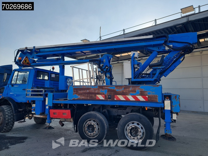 Mercedes-Benz Unimog 6X6 Unimog Engin EGI TP 226 hubarbeitsbühne Manual Euro 2 - Caminhão grua: foto 3 Mercedes-Benz Unimog 6X6 Unimog Engin EGI TP 226 hubarbeitsbühne Manual Euro 2 - Caminhão grua: foto 3