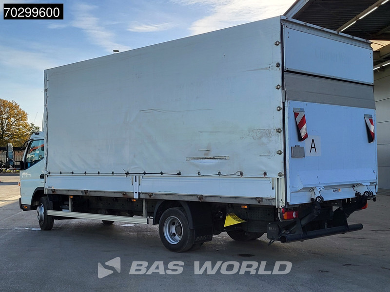 Mitsubishi Fuso 7C 18 4X2 7.5tonner curtainsider Automatic Ladebordwand Euro 6 - Caminhão com lona: foto 2 Mitsubishi Fuso 7C 18 4X2 7.5tonner curtainsider Automatic Ladebordwand Euro 6 - Caminhão com lona: foto 2