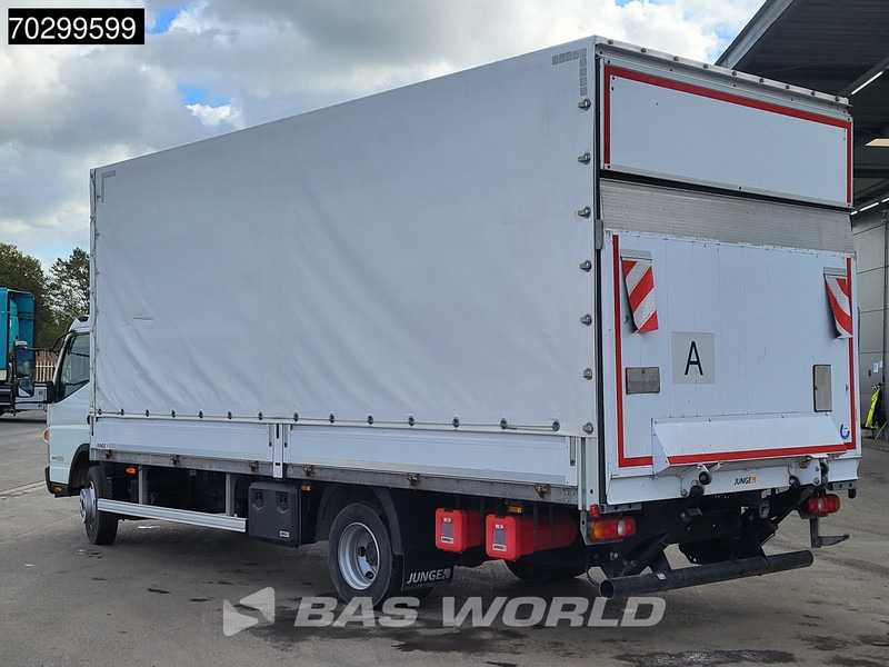 Mitsubishi Fuso 7C18 4X2 7.5tonner Curtainsider Ladebordwand Automatic Euro 6 - Caminhão com lona: foto 2 Mitsubishi Fuso 7C18 4X2 7.5tonner Curtainsider Ladebordwand Automatic Euro 6 - Caminhão com lona: foto 2