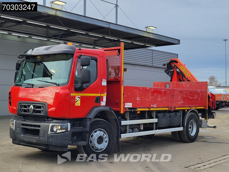 Camião de caixa aberta/ Plataforma, Caminhão grua Renault C 280 4X2 Palfinger PK12.501 SLD Crane Kran Automatic Airco Euro 6: foto 8 Camião de caixa aberta/ Plataforma, Caminhão grua Renault C 280 4X2 Palfinger PK12.501 SLD Crane Kran Automatic Airco Euro 6: foto 8
