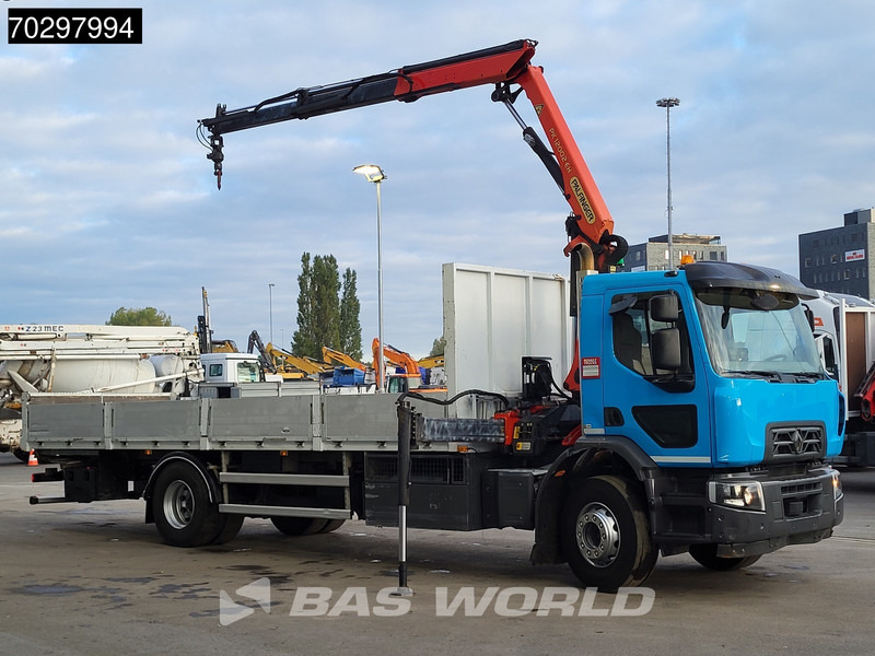 Renault C 320 C 4X2 Palfinger PK12002 EH Kran Crane Automatic Euro 6 - Camião de caixa aberta/ Plataforma, Caminhão grua: foto 3 Renault C 320 C 4X2 Palfinger PK12002 EH Kran Crane Automatic Euro 6 - Camião de caixa aberta/ Plataforma, Caminhão grua: foto 3